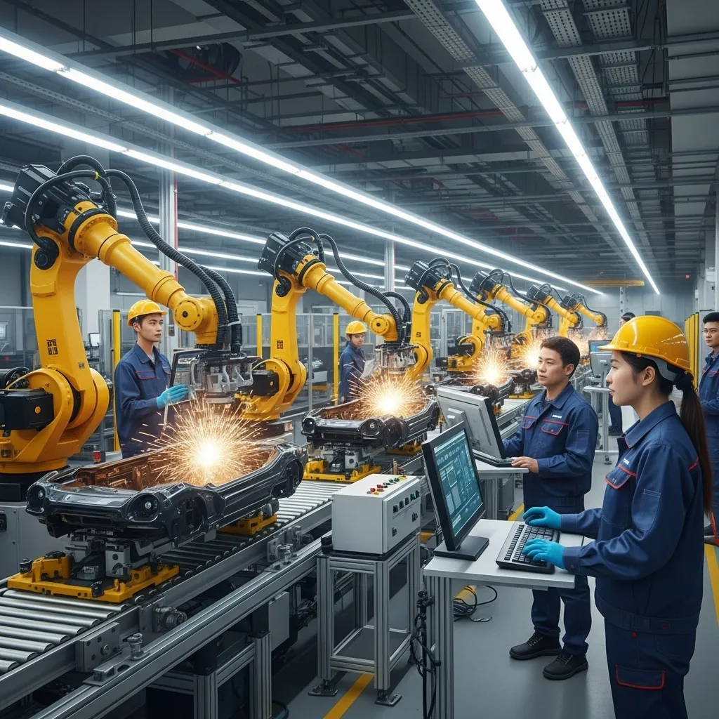 Rewolucja w przemysłowym świecie: automatyzacja i robotyzacja produkcji