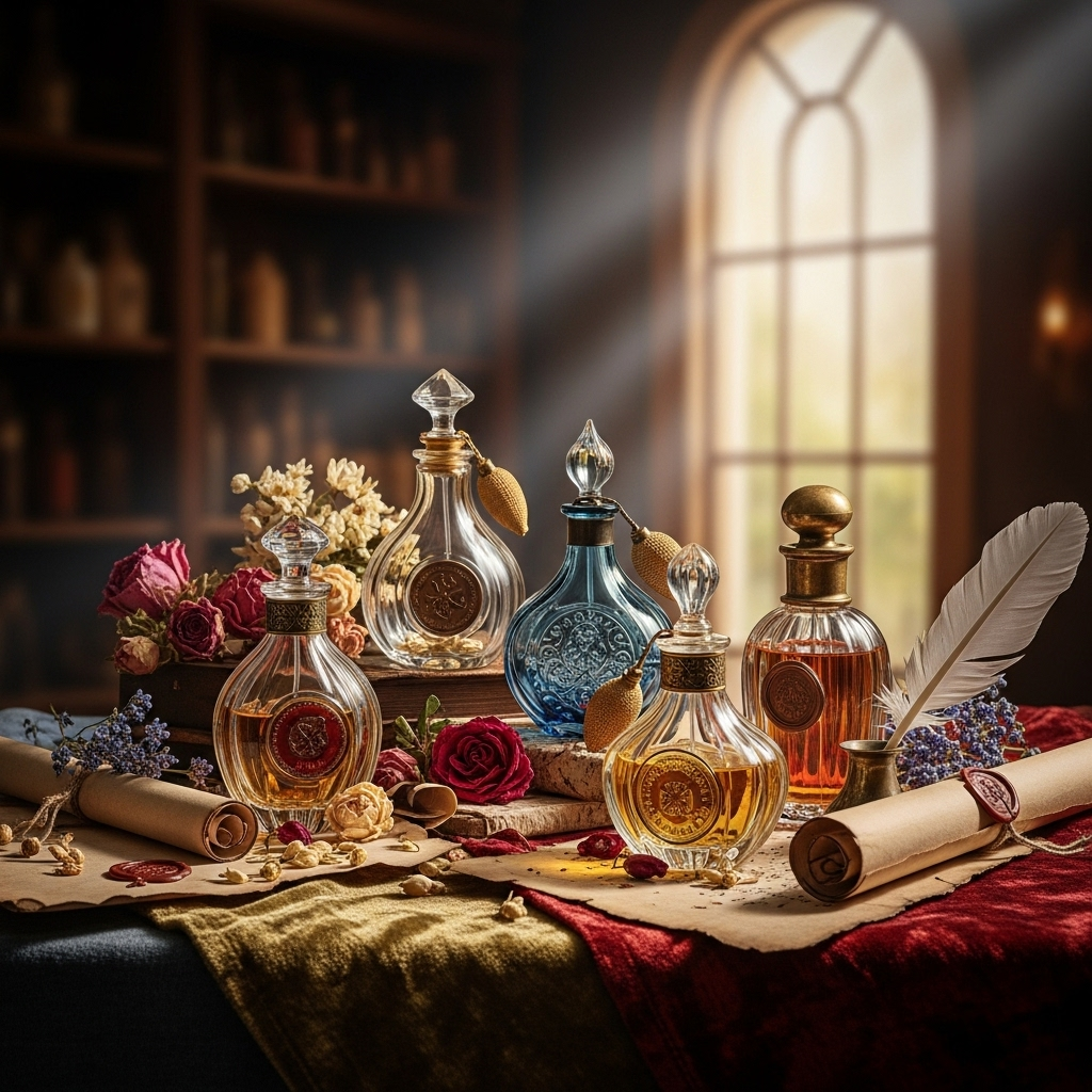 Zapach czasu: podróż przez dzieje perfum